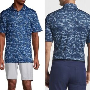 PETER MILLAR Summer Comfort Tidal
Performance Jersey Golf Polo Shirt Sz L